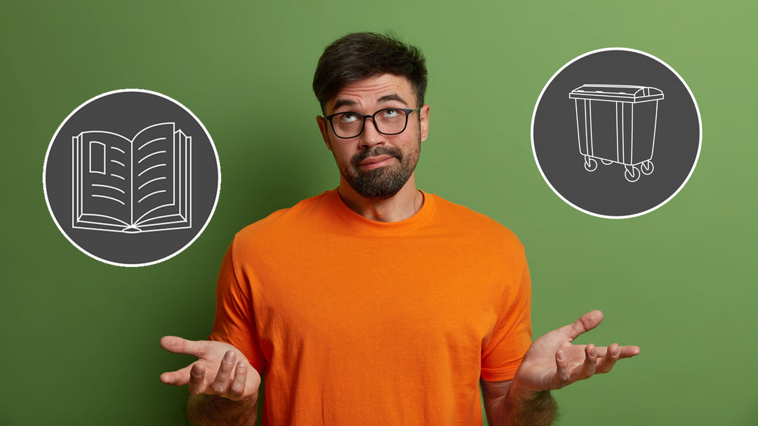 container vertrouwelijk papier