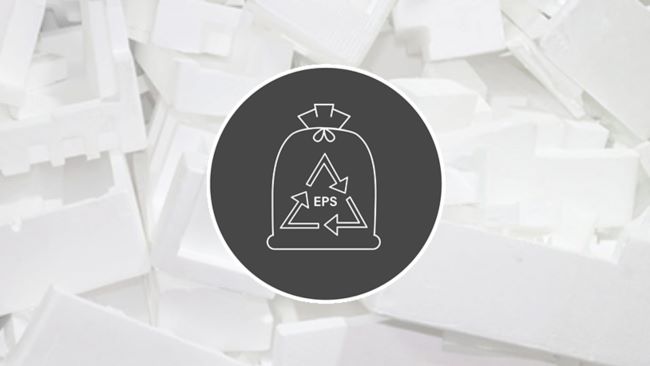 piepschuim afval afvoeren