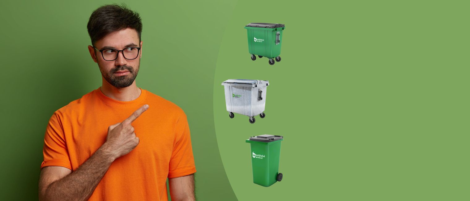 bedrijfsafval container huren nederland